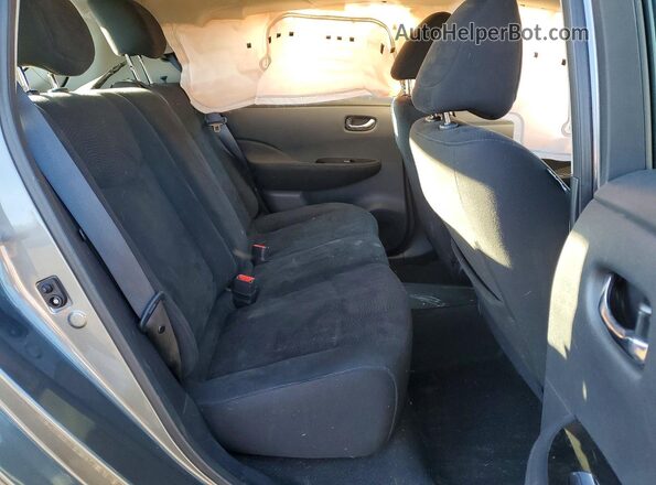 1N4BZ0CP1HC306664 2017 NISSAN LEAF Gray Вид задніх сидінь