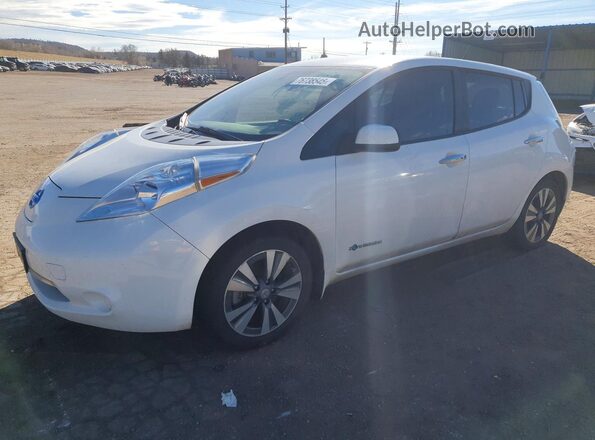 1N4BZ0CP2GC300144 2016 NISSAN LEAF White Przód lewy