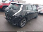 2016 Nissan Leaf Sl Черный vin: 1N4BZ0CP5GC307265