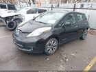 2016 Nissan Leaf Sl Черный vin: 1N4BZ0CP5GC307265