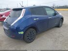 2017 Nissan Leaf S Dark Blue vin: 1N4BZ0CP5HC307848