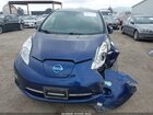 2017 Nissan Leaf S Dark Blue vin: 1N4BZ0CP5HC307848