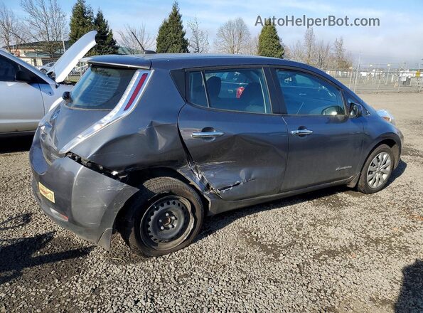 1N4BZ0CP5HC310409 2017 NISSAN LEAF Gray Tył prawy
