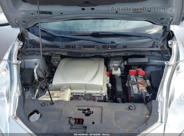 1N4BZ0CP7HC306376 2017 NISSAN LEAF Silver Vista trasera