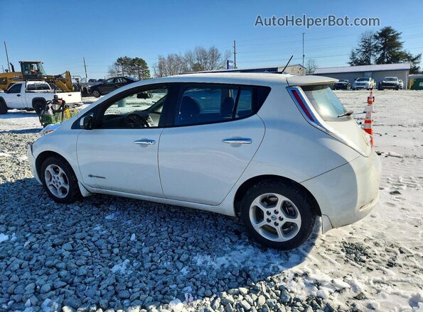 1N4BZ0CP9HC310977 2017 NISSAN LEAF Белый Задняя левая четверть