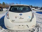 2017 Nissan Leaf S Белый vin: 1N4BZ0CP9HC310977