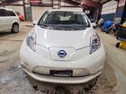 2017 Nissan Leaf S White vin: 1N4BZ0CPXHC311880