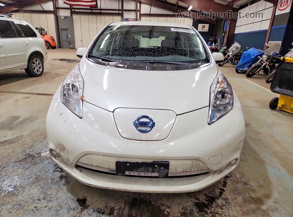 1N4BZ0CPXHC311880 2017 NISSAN LEAF White Vista frontal