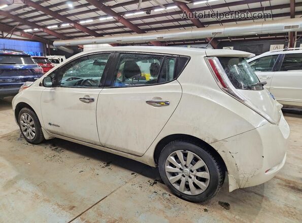 1N4BZ0CPXHC311880 2017 NISSAN LEAF White Trasero izquierdo