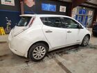 2017 Nissan Leaf S White vin: 1N4BZ0CPXHC311880