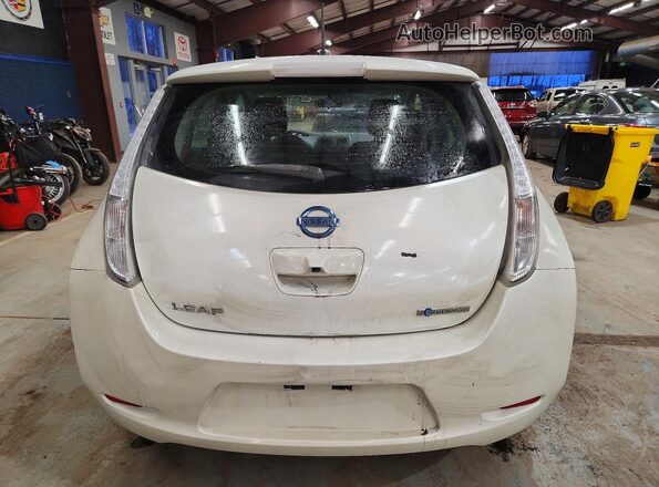 1N4BZ0CPXHC311880 2017 NISSAN LEAF White Vista trasera