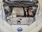 2017 Nissan Leaf S White vin: 1N4BZ0CPXHC311880