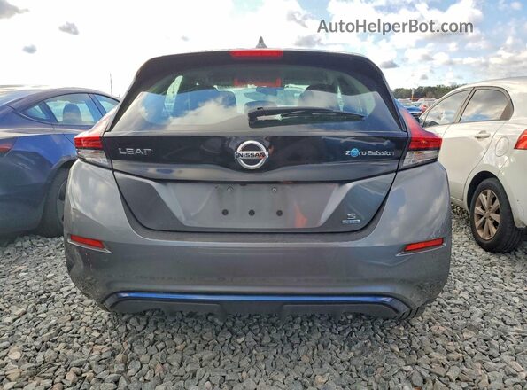1N4BZ1BV3MC554432 2021 NISSAN LEAF Gray Widok z tyłu