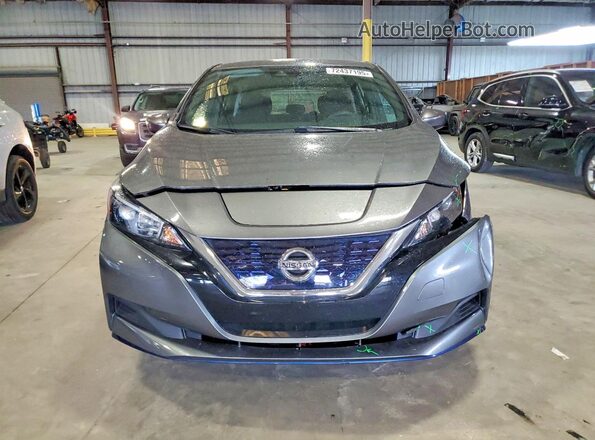 1N4BZ1BV3MC554432 2021 NISSAN LEAF Gray Widok z przodu