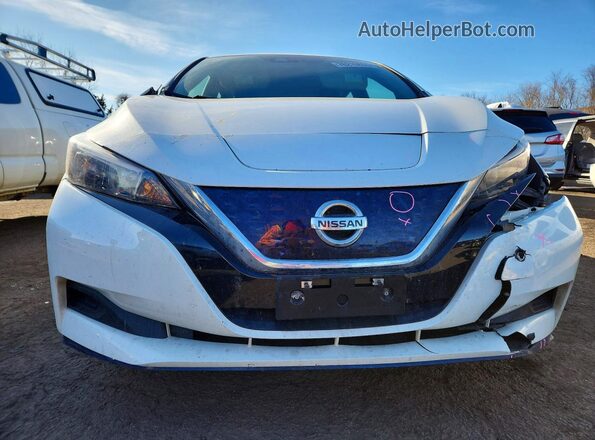 1N4BZ1BV4NC553310 2022 NISSAN LEAF White Widok z przodu
