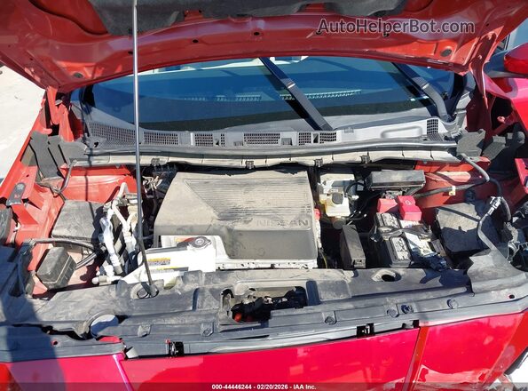 1N4BZ1CP8KC317304 2019 NISSAN LEAF Красный Вид сзади