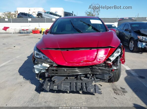 1N4BZ1CP8KC317304 2019 NISSAN LEAF Красный Вид спереди