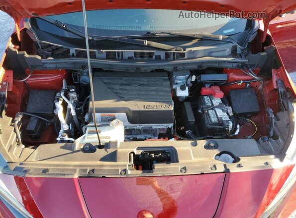 1N4BZ1CV4NC554665 2022 NISSAN LEAF Красный Вид подкапотного пространства