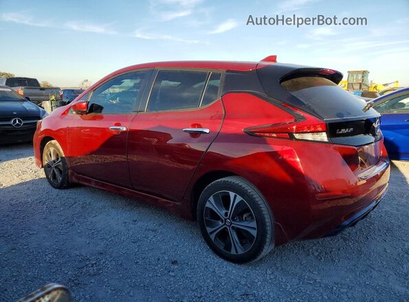 1N4BZ1CV4NC554665 2022 NISSAN LEAF Красный Задняя левая четверть