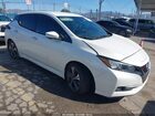 2020 Nissan Leaf Sl Plus 62 Kwh White vin: 1N4BZ1DP6LC307225