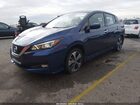 2020 Nissan Leaf Sl Plus 62 Kwh Blue vin: 1N4BZ1DP6LC309170