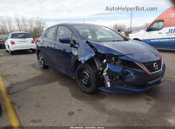 1N4BZ1DP6LC309170 2020 NISSAN LEAF Blue წინა მარჯვენა