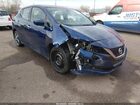 2020 Nissan Leaf Sl Plus 62 Kwh Blue vin: 1N4BZ1DP6LC309170