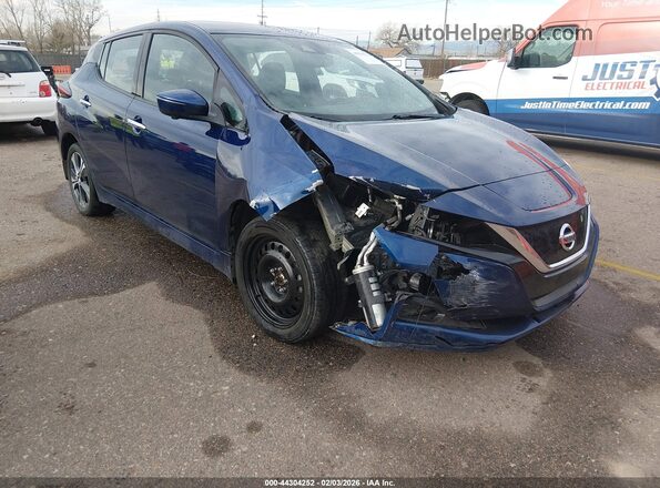 1N4BZ1DP6LC309170 2020 NISSAN LEAF Blue წინა ხედი