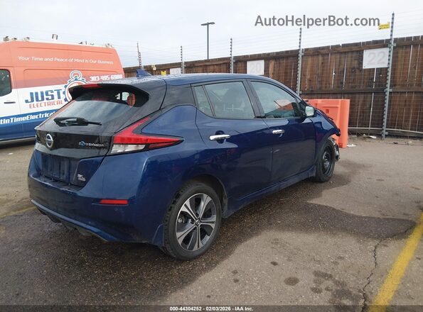1N4BZ1DP6LC309170 2020 NISSAN LEAF Blue უკანა მარჯვენა