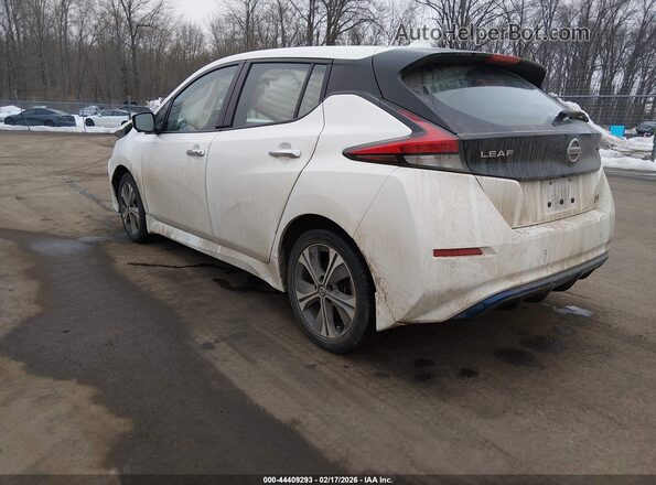 1N4BZ1DV3MC552645 2021 NISSAN LEAF Белый Задняя левая четверть