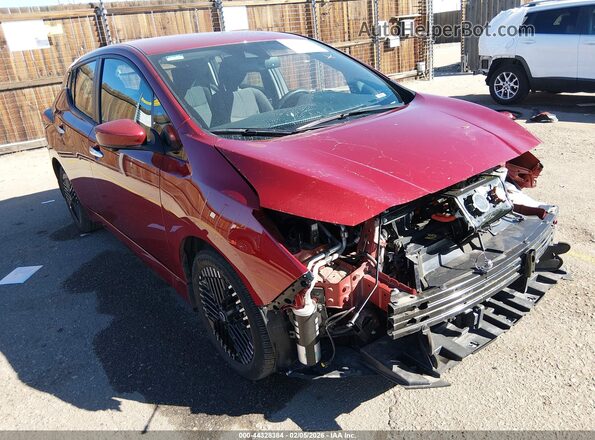 1N4CZ1CV1SC565638 2025 NISSAN LEAF Red Передня права чверть