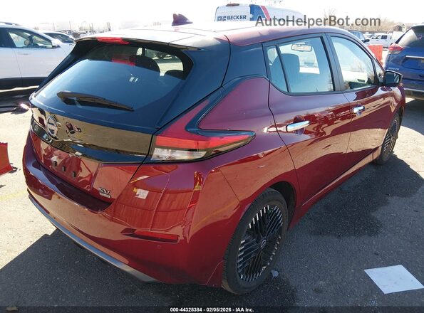 1N4CZ1CV1SC565638 2025 NISSAN LEAF Red Задня права чверть