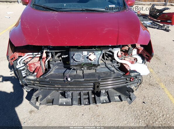 1N4CZ1CV1SC565638 2025 NISSAN LEAF Red Вид спереду
