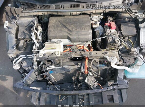 1N4CZ1CV4PC558903 2023 NISSAN LEAF Gray Vista trasera
