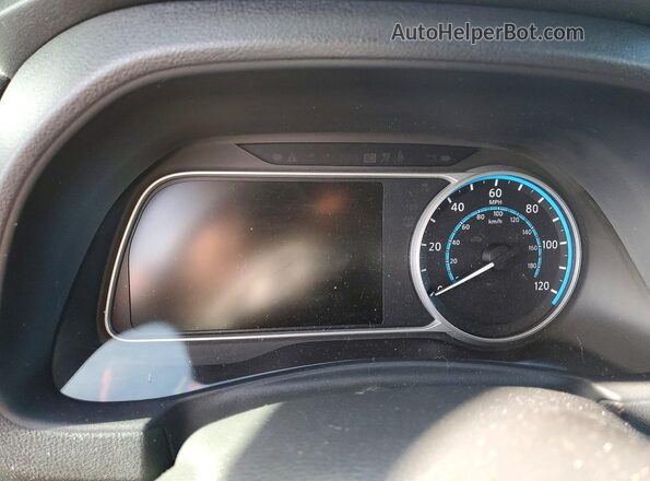 1N4CZ1CV5SC560829 2025 NISSAN LEAF Gray Vista del cuadro de instrumentos