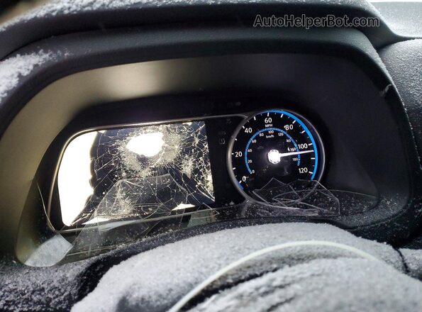 1N4CZ1CV6RC552801 2024 NISSAN LEAF Серый Вид щитка приборов