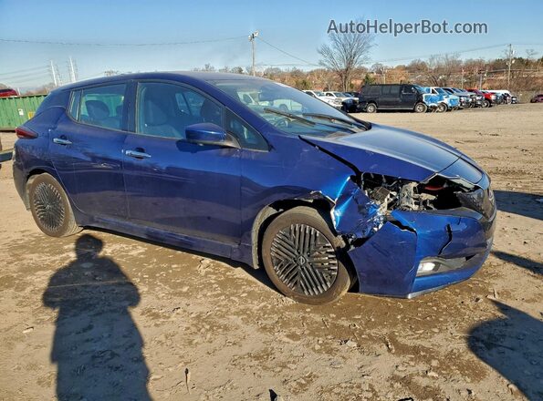 1N4CZ1CV7PC563092 2023 NISSAN LEAF Blue Front right