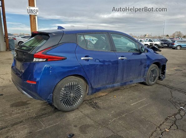 1N4CZ1CV7SC565031 2025 NISSAN LEAF Синий Задняя правая четверть