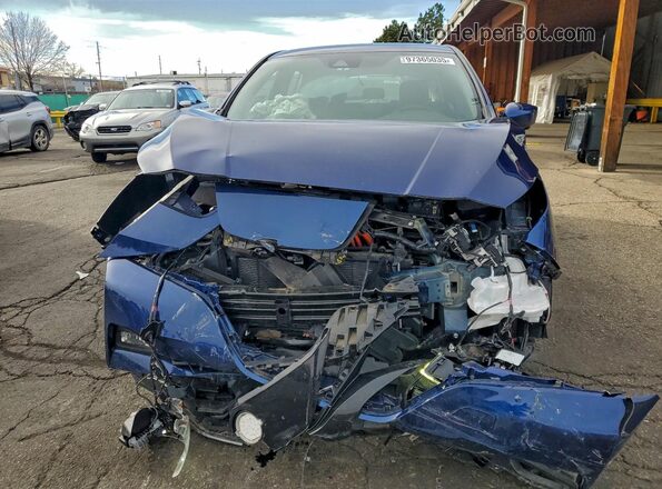 1N4CZ1CV7SC565031 2025 NISSAN LEAF Синий Вид спереди