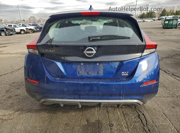1N4CZ1CV7SC565031 2025 NISSAN LEAF Синий Вид сзади