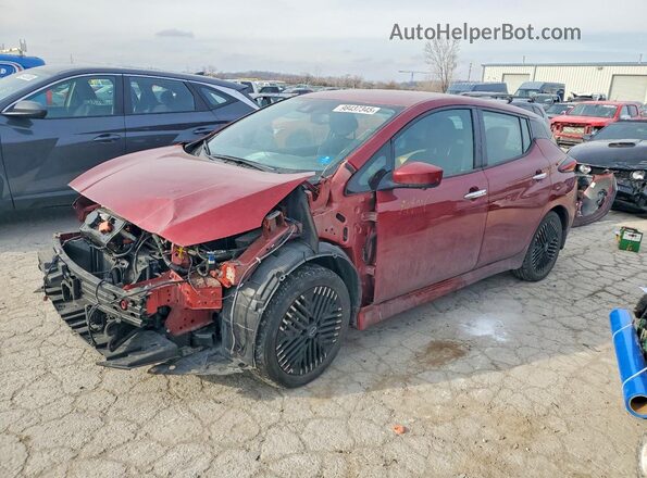 1N4CZ1CV9SC564771 2025 NISSAN LEAF Red Передня ліва чверть