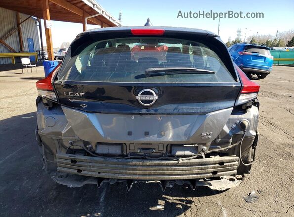 1N4CZ1CVXPC551938 2023 NISSAN LEAF Серый Вид сзади