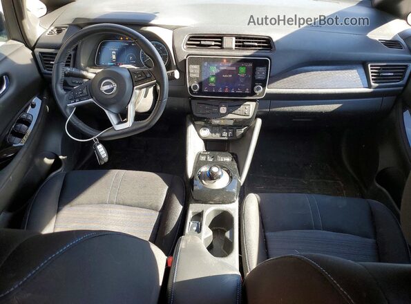 1N4CZ1CVXPC551938 2023 NISSAN LEAF Серый Вид панели приборов