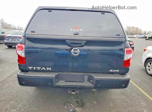 1N6AA1EC0MN528248 2021 NISSAN TITAN Черный Вид сзади