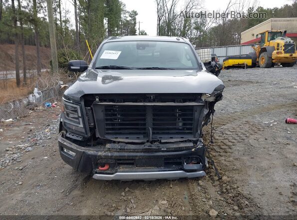 1N6AA1ED4MN511509 2021 NISSAN TITAN Gray Widok zestawu wskaźników