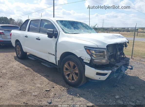 1N6AA1EF2RN114101 2024 NISSAN TITAN White Przód prawy