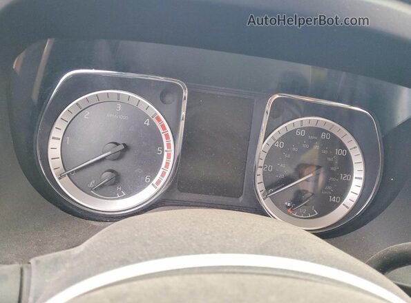 1N6BA1F29GN508353 2016 NISSAN TITAN Серебряный Вид щитка приборов