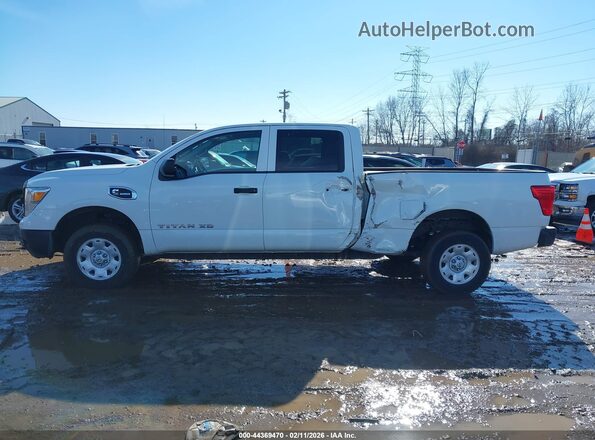 1N6BA1F39JN551185 2018 NISSAN TITAN XD White Widok wnętrza 360 stopni