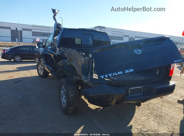 1N6BA1F3XJN519345 2018 NISSAN TITAN XD Черный Задняя левая четверть