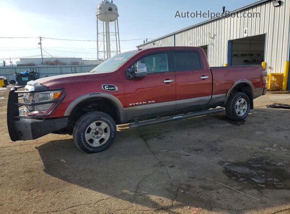 1N6BA1F40GN510333 2016 NISSAN TITAN Burgundy Przód lewy